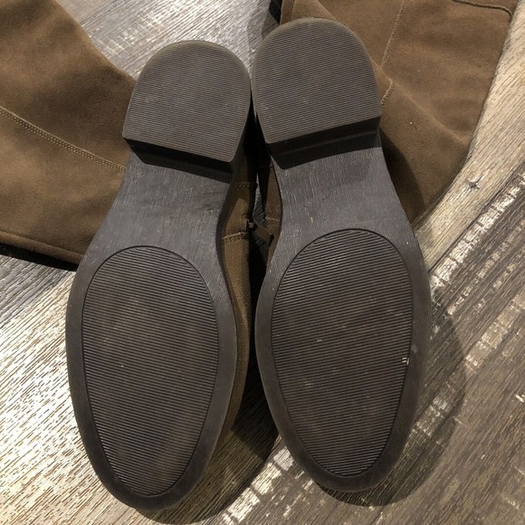 Torrid Women's Brown Over The Knee Stretch Suede Boots 12 Wide Calves - Picture 6 of 6